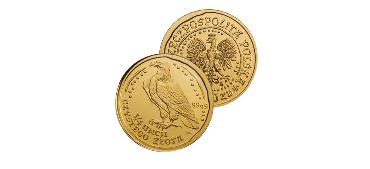 Orzeł Bielik - monety bulionowe
