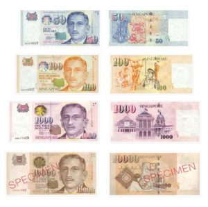 dolar singapurski waluta singapuru SGD