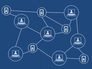 blockchain powiązania pomiędzy użytkownikami sieci