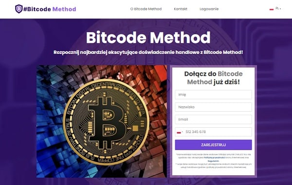 Bitcode Method strona główna